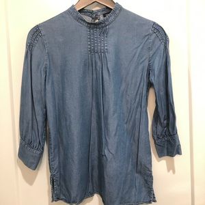 Denim blouse